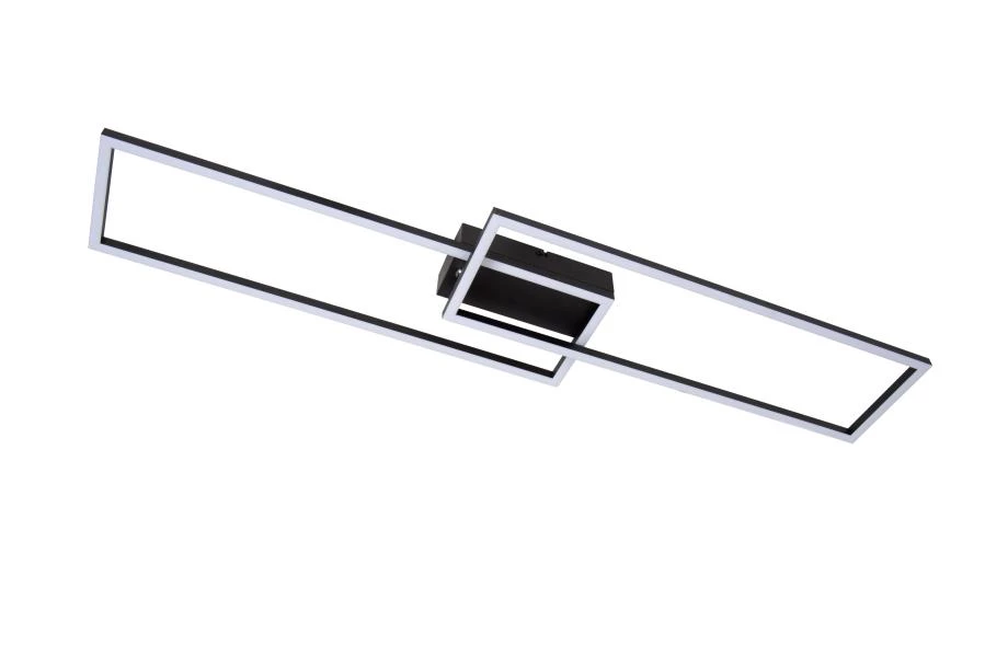 Lucide ARIANNE - Flush ceiling light - LED - CCT - 1x23W 2700K/4000K - Black - turned off